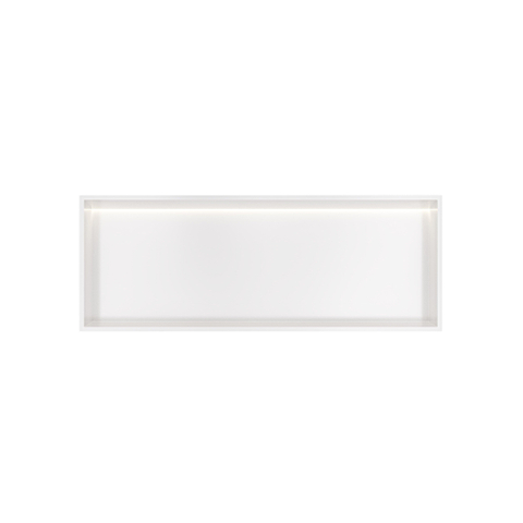 Hotbath &MORE Inbouwbox of inbouwnis - 30x80x10 - met LED - IP44 - mat wit SW1246622