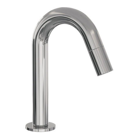 BRAUER Stripe Robinet de lavabo - apparent - bec courbé - chrome SW1434788
