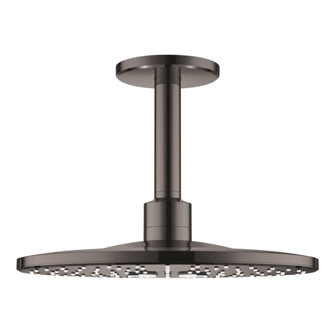 Grohe Rainshower SmartActive 310 Hoofddouche - 31cm - 2 straalsoorten - plafondarm 14.2cm - hard graphite (antraciet) SW448246