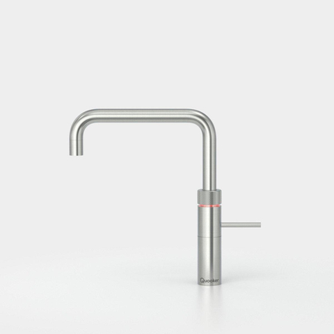 Quooker Fusion Square robinet à eau bouillante avec bec rotatif sans réservoir Inox SW299824