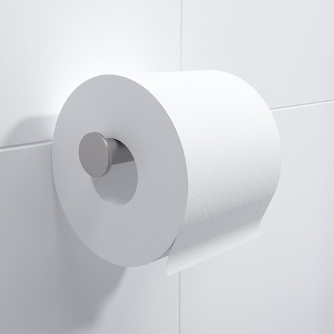 Ozean Eternal Toiletrolhouder - zonder klep - rond - RVS SHOW23772