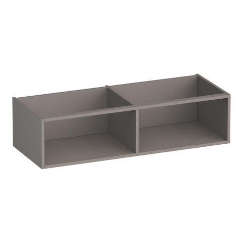 BRAUER Flourish armoire latérale - 119x30x45.5cm - avec 2 compartiments de rangement taupe mat SW445678