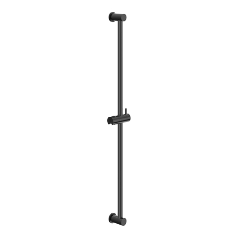 IVY Glijstang - 80cm - inclusief houder - Zwart chroom PVD SW1031420