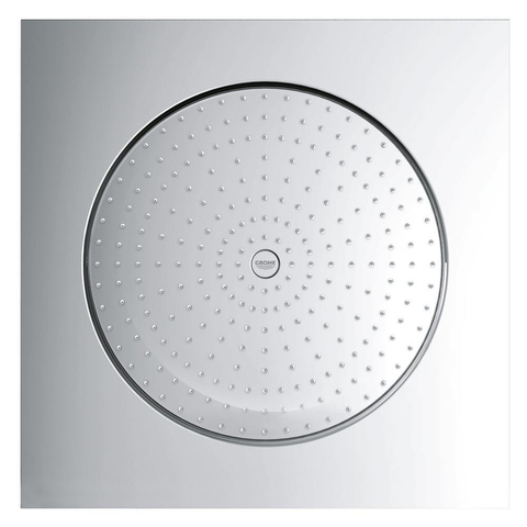GROHE Rainshower F-series 20 douche de tête - 50.8x50.8cm - carré - plafond - 1 jet - chromé SW335655