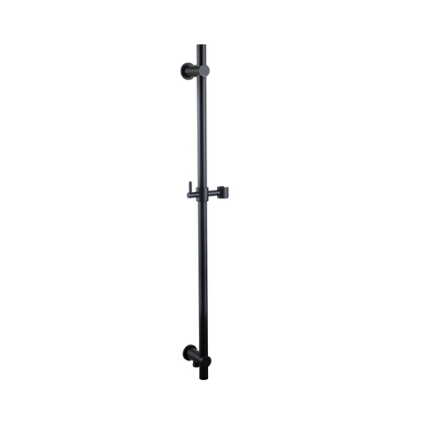 Fortifura Calvi Glijstang - 90cm - met geïntegreerde wandaansluitbocht - mat zwart SW1413835
