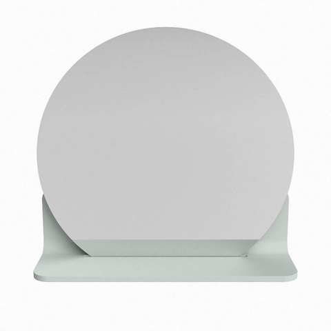 Mondiaz SPOT miroir – Ø 40 cm – avec tablette – Greey (vert clair/gris) SW1235532