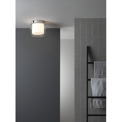 Astro Arezzo Ceiling Plafonnier 19,1cm IP44 culot E27 chrome SW75505