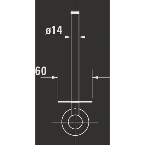 Duravit D-code Reserverolhouder - 10 - hoogglans chroom 0293311