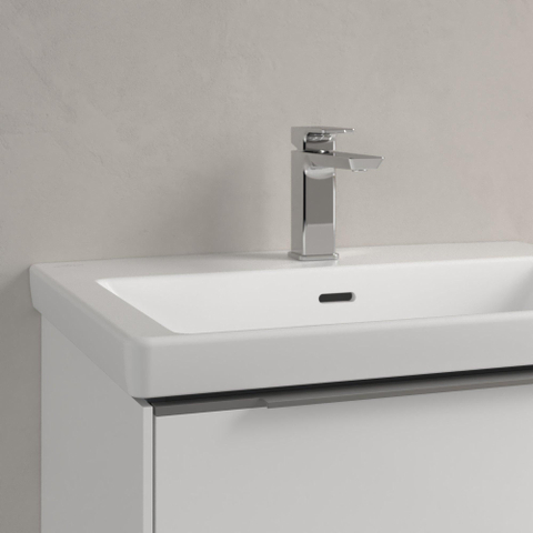 Villeroy & Boch Subway 3.0 lavabo - 65x47x16.5cm - 1 trou de robinet - stone white mat SW701565