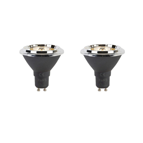 Luedd Lampe LED - set de 2 - GU10 - 6W - 2700K - 450LM - dimmable SW1211341