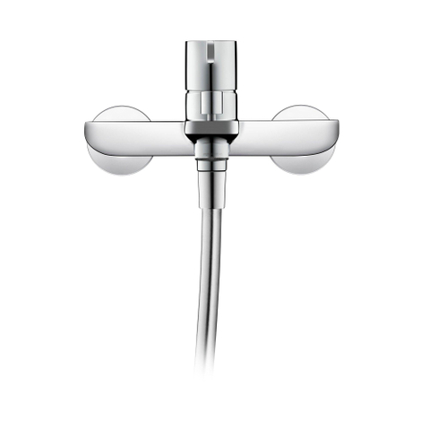 Duravit D-neo 1 greeps badmengkraan - opbouw - 208x136x116.5mm - hoogglans chroom SW640390