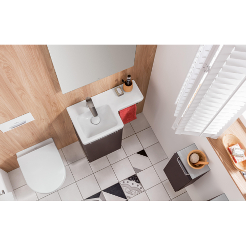 Villeroy & Boch subway 2.0 wandcloset - 35.5x48cm -zonder zitting diepspoel - compact - randloos - zonder zitting - directflush - wit OUTLETSTORE STORE44167