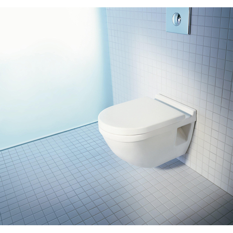 Duravit Starck 3 WC suspendu – double chasse 4,5/3 litres – profondeur 54 cm – blanc brillant 0314714