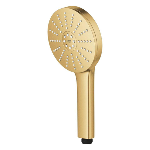 GROHE Euphoria 120 handdouche - 3 straalsoorten - geborsteld cool sunrise (goud) SW1477555