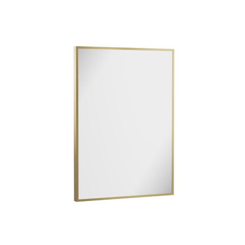 Crosswater MPRO Spiegel - 70x50cm - LED - verticaal/horizontaal - geborsteld messing (goud) SW1026484