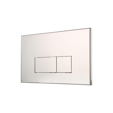 Geberit Duofix Element - UP320 - QeramiQ metal bedieningsplaat - wand - 112cm - rechthoekige knoppen - metaal - mat wit SW976102
