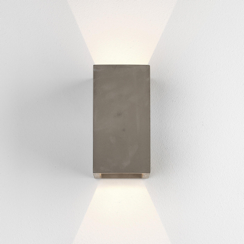 Astro Oslo 160 Applique murale LED 16x8.4x10.7cm IP65 éclairage intégré béton SW378053