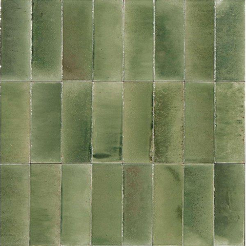 ÉCHANTILLON Ceralto Alvera Decor Carreau mural 5x15cm 10mm Giada SW914208