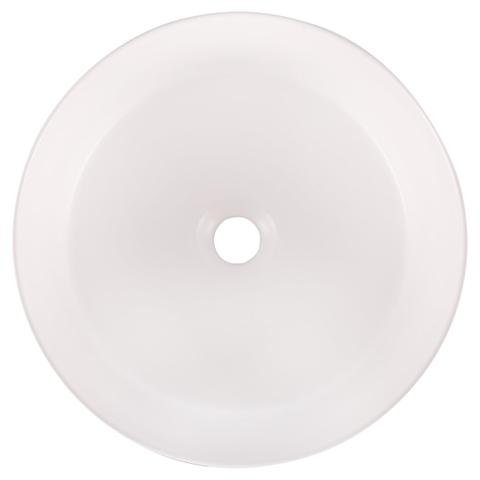 Differnz MIRA Vasque à poser - 36x12cm - céramique - beige/blanc SW1236912