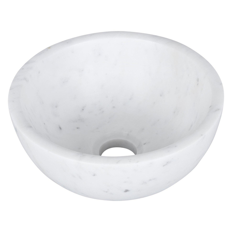 Differnz Ruz Waskom 25cm Rond Marmer licht beschadigd OUTLETSTORE STORE43177