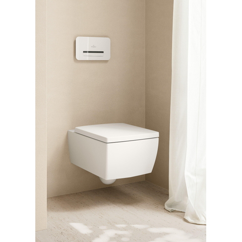 Villeroy & Boch memento 2.0 closetzitting - softclose & - quickrelease - White Alpine (glans wit) SW336038