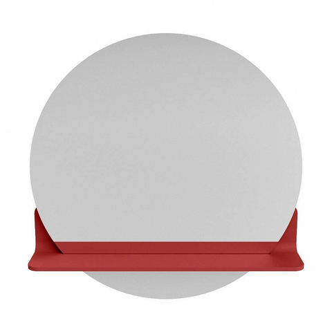 Mondiaz SPOT miroir – Ø 60 cm – avec tablette – Fire (rouge) SW1235524