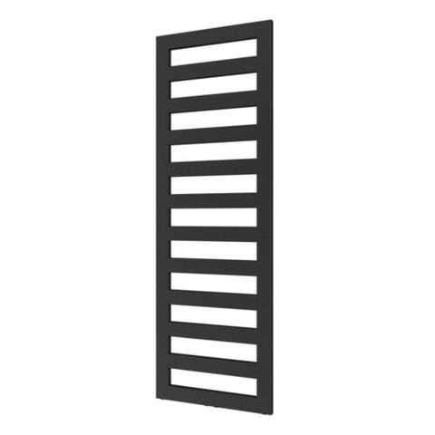 Plieger Bellezza EL elektrische radiator - Nexus zonder thermostaat - 177.5x60cm - 1000 watt - zwart grafiet SW796605