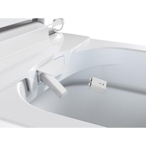 QeramiQ Luma douche-wc – verwarmde zitting & föhn – glans wit SW1247816