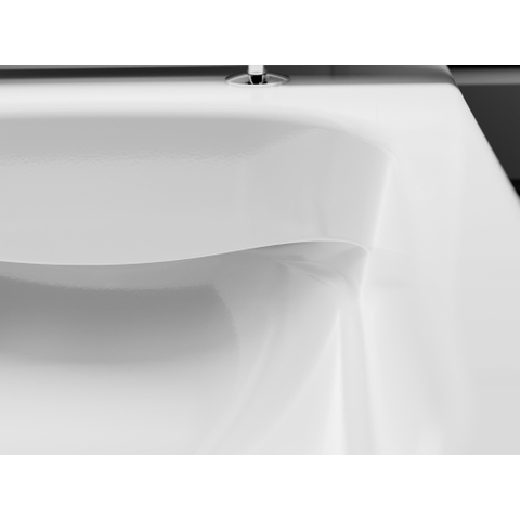 Hansgrohe EluPura Q abattant WC - 36.5x44cm - carré - softclose - déclipsable - blanc SW994907