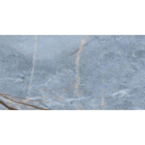 ÉCHANTILLON Ceralto Alabro Vein carreau de sol et de mur 60X120cm rectifié Azure Brillant SW912356