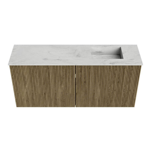 Mondiaz JOYA-DLUX 90cm toiletmeubel - kleur Dusk - Wastafel FAYE positie Rechts Zonder kraangat kleur Opalo. SW1423326
