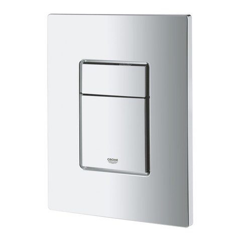 Grohe Even Bedieningsplaat - dualflush - 2-knops - chroom 0701178