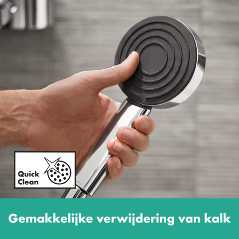 Hansgrohe Pulsify s - handdouche 10.5cm - 1jet - hoogglans chroom SW651032