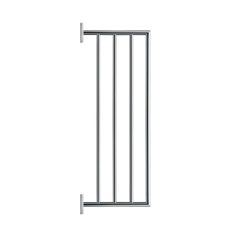 Duravit Karree Badhanddoekrek - 60 cm - hoogglans chroom SW55127