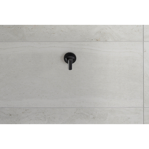 Duravit Starck T Handdoekhaak - rond - mat zwart SW297091