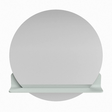 Mondiaz SPOT miroir – Ø 70 cm – avec tablette – Greey (vert clair/gris) SW1235535