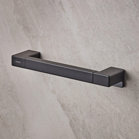 Hansgrohe AddStoris Q badgreep - 35cm - mat zwart SW651119