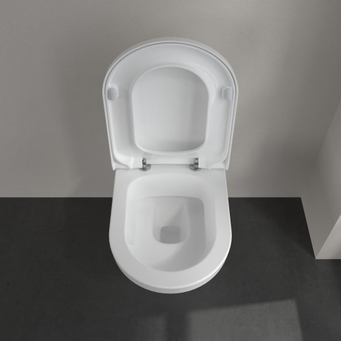 Villeroy & Boch Hommage wandcloset - 60cm - met spoelrand - diepspoel CeramicPlus - White Alpine (glans wit) GA38157