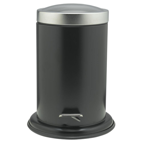 Sealskin Acero Poubelle à pédale 3 litres sur pied Noir CO361732419