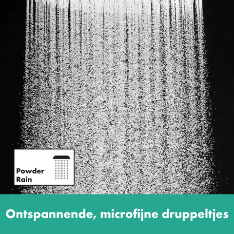 Hansgrohe RainFinity Showerpipe - 360 - 1jet - met showertablet - 350 - hoogglans chroom SW918118