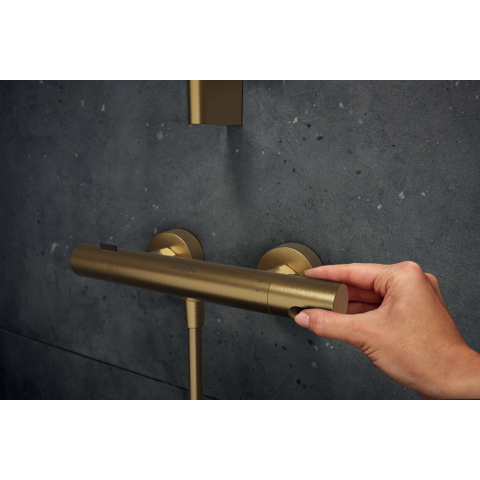 Hansgrohe Ecostat Fine opbouw douchethermostaat Brushed Bronze SW1566549
