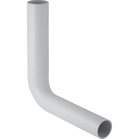 Geberit valpijpbocht - voor laaghangend reservoir O - 35x39cm - 50x44mm - 90 graden - alpien wit 0711179