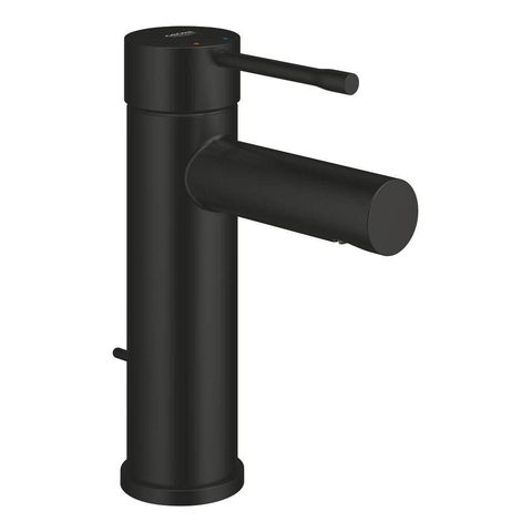 GROHE Essence New wastafelkraan - s-size - met waste - mat zwart SW1477623