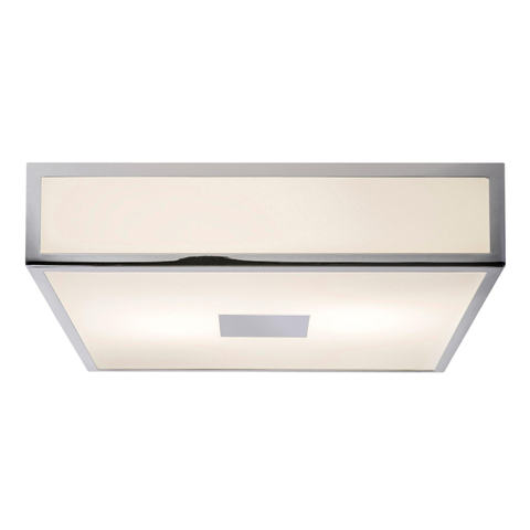 Astro Mashiko Classic 300 Square Plafonnier 8.7x30x8.7cm IP44 douille E27 chrome SW75630