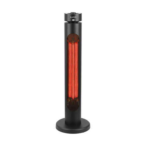 Eurom Golden chauffage de terrasse - 85cm - 2000W - noir SW1245449
