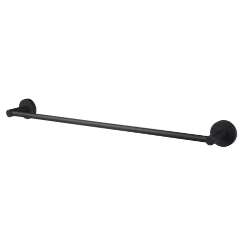 Haceka Kosmos Porte-serviettes - 61cm - simple - noir mat SW653973