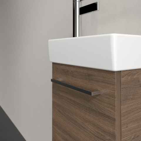 Villeroy & Boch Avento wastafelonderbouwkast - 1 deur - 34x51.4x20.2cm rechts - Arizona Oak (hout) SW448538