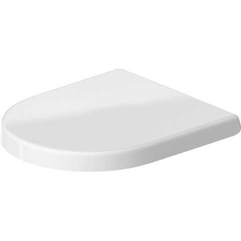 Duravit Universeel WC-zitting - 43.1x37x4.3cm - met softclose - met quickrelease - kunststof - wit 0295675