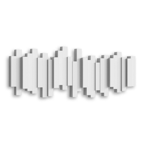 Umbra Sticks patère 49x18x3cm Plastique Blanc SW539458