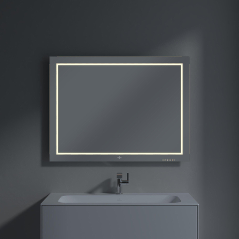 Villeroy & Boch Finion spiegel m. 1x LED verlichting 100x75cm SW106689